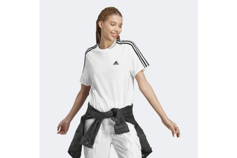 Adidas Performance W 3S Cr Crop Top Κοντομάνικο Γυναικείο (HR4915)