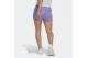Adidas Performance Pacer 3-Bar Knit Γυναικείο Αθλητικό Σορτς Μωβ