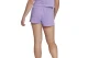 Adidas Performance Train Essentials Coton 3-Stripes Pacer Γυναικείο Αθλητικό Σορτς Μωβ