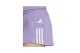 Adidas Performance Train Essentials Coton 3-Stripes Pacer Γυναικείο Αθλητικό Σορτς Μωβ