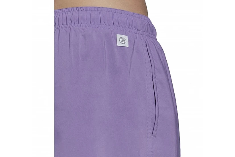 Adidas Performance Short Length Solid Ανδρικό Μαγιό Σορτς Μωβ