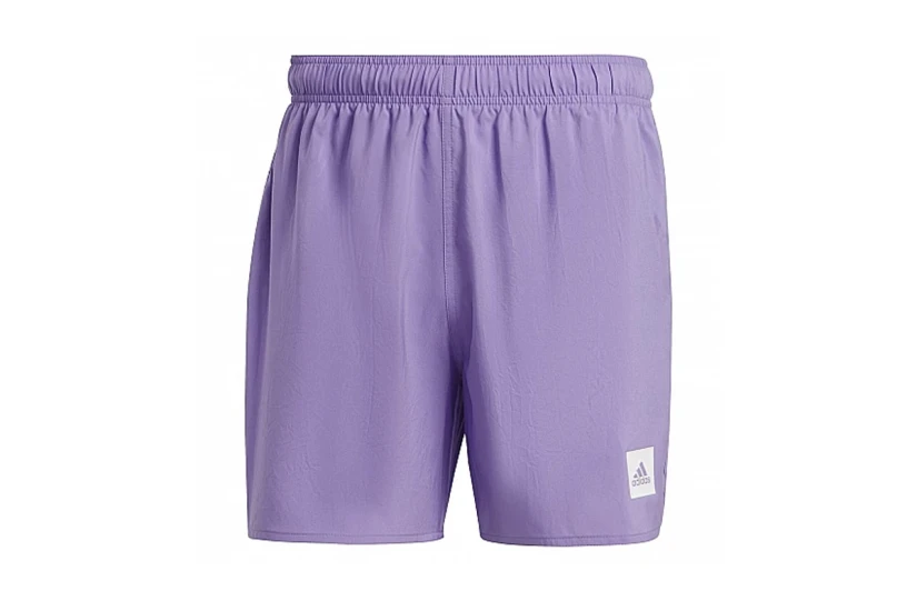 Adidas Performance Short Length Solid Ανδρικό Μαγιό Σορτς Μωβ