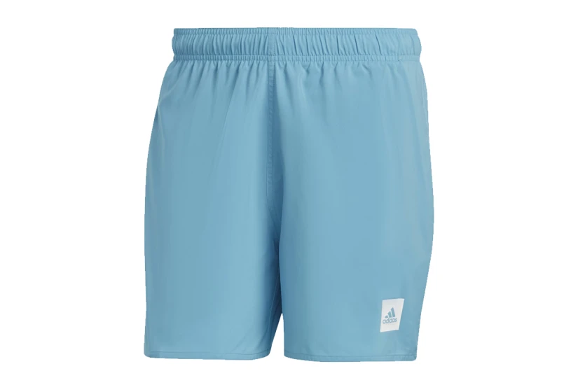 Adidas Performance Short Length Solid Ανδρικό Μαγιό Σορτς Γαλάζιο