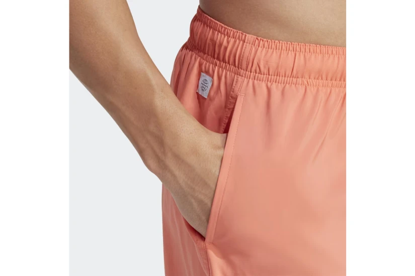 Adidas Performance Short Length Solid Ανδρικό Μαγιό Σορτς Πορτοκαλί
