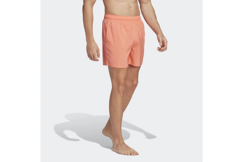 Adidas Performance Short Length Solid Ανδρικό Μαγιό Σορτς Πορτοκαλί