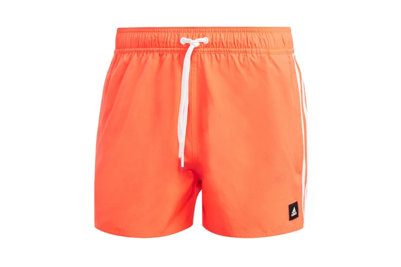 Adidas Performance 3 Stripes CLX Ανδρικό Μαγιό Σορτς Πορτοκαλί