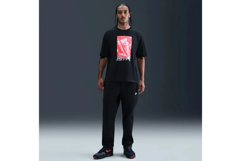 Nike Sportswear Ανδρικό Κοντομάνικο T-Shirt Μαύρο