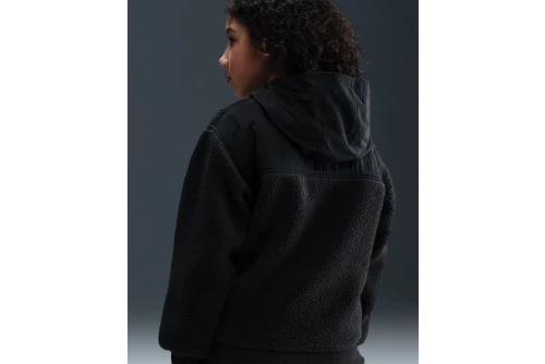 Nike Sportswear Club Μπλούζα Fleece Με Φερμουάρ (HV0383 010)