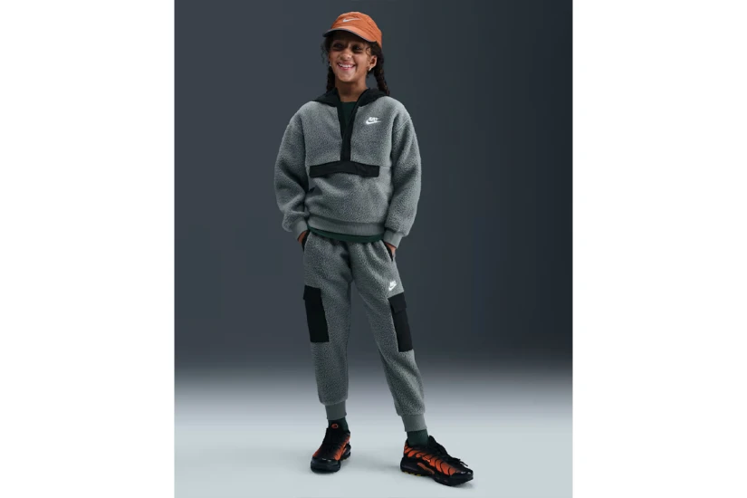Nike Sportswear Club Fleece Παιδικό Φούτερ με Κουκούλα