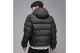 Jordan Brooklyn Therma-Fit Ανδρικό Μπουφάν Puffer με Κουκούλα Μαύρο