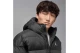 Jordan Brooklyn Therma-Fit Ανδρικό Μπουφάν Puffer με Κουκούλα Μαύρο