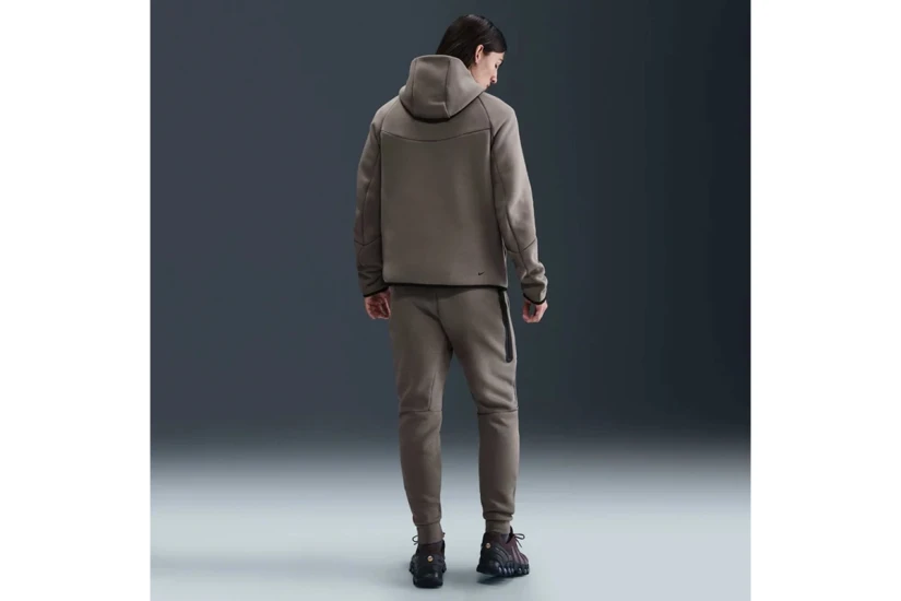 Nike Tech Fleece Windrunner Ανδρική Ζακέτα με Κουκούλα Πουρό, Μαύρη