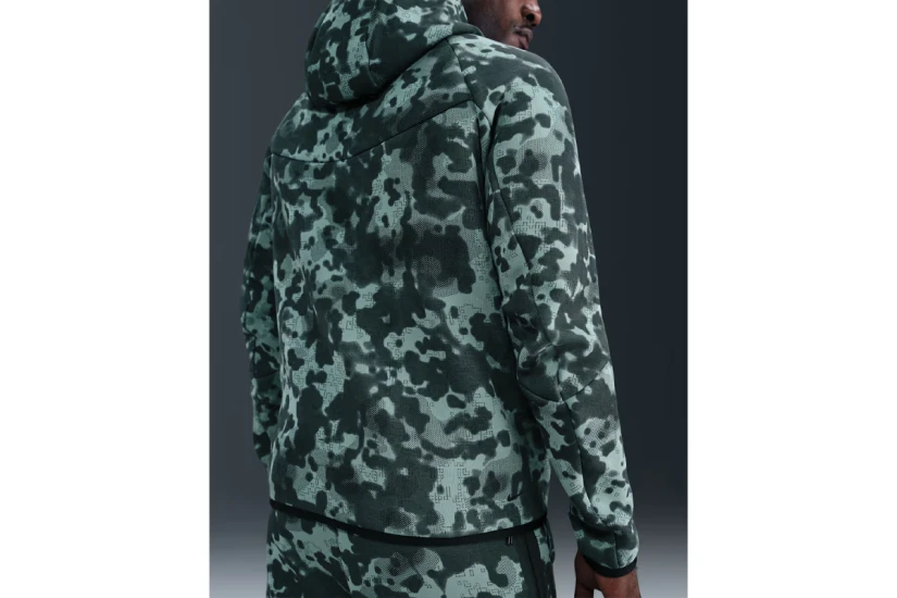 Nike Tech Fleece Camo Windrunner Ανδρική Ζακέτα με Κουκούλα