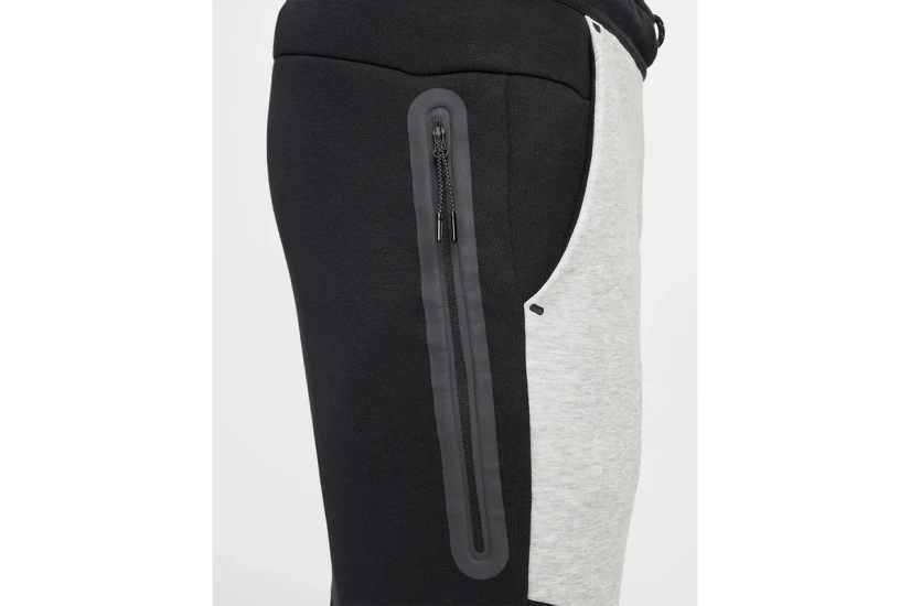 Nike Tech Fleece Ανδρικό Παντελόνι Φόρμας Μαύρο, Γκρι