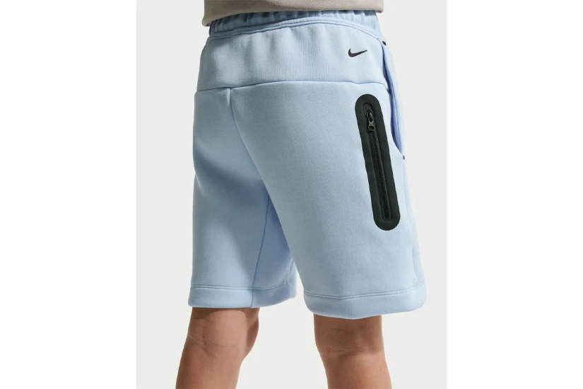 Nike Sportswear Tech Fleece Παιδική Αθλητική Βερμούδα Σιέλ