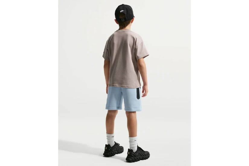 Nike Sportswear Tech Fleece Παιδική Αθλητική Βερμούδα Σιέλ