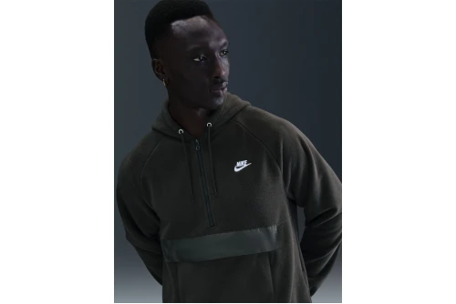 Nike Sportswear Club Winterized Μπλούζα Fleece Με Φερμουάρ (HV1439 355)