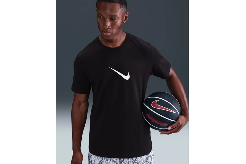 Nike Giannis Ανδρικό Κοντομάνικο T-Shirt Μαύρο