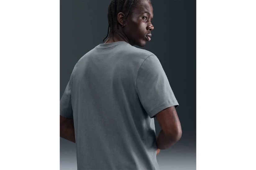 Nike Ανδρικό Κοντομάνικο T-Shirt Γκρι