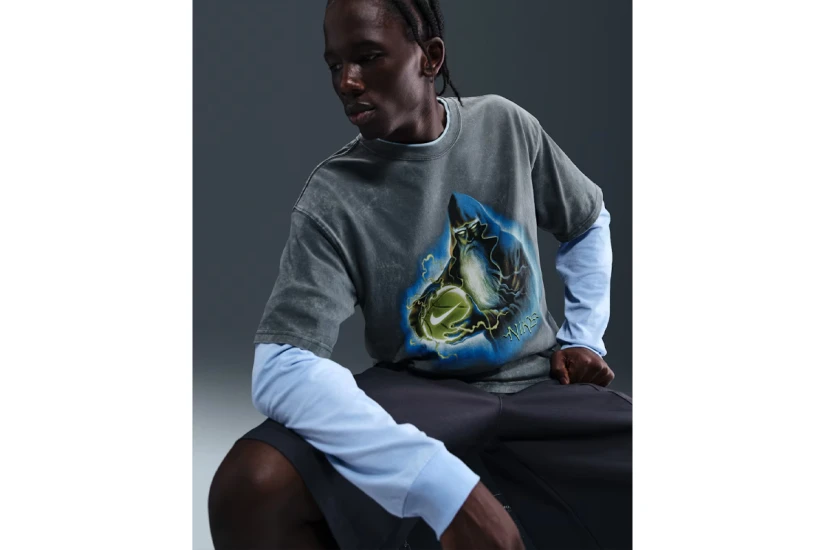 Nike Ανδρικό Κοντομάνικο T-Shirt Γκρι, Διάφορα χρώματα