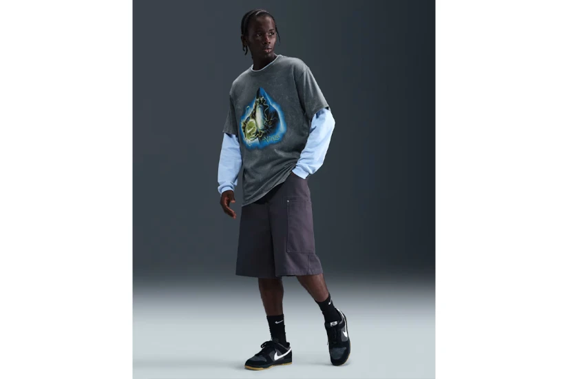 Nike Ανδρικό Κοντομάνικο T-Shirt Γκρι, Διάφορα χρώματα