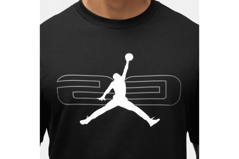 Jordan Sport Ανδρικό Κοντομάνικο T-Shirt Μαύρο