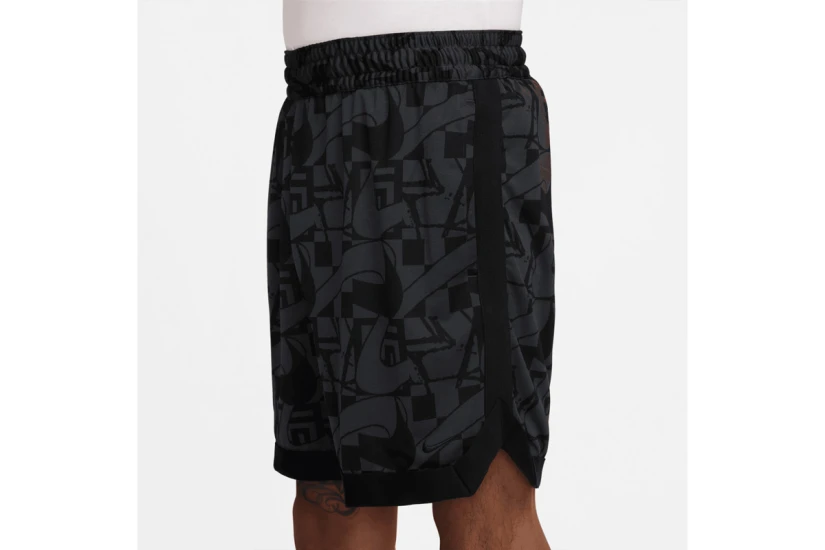 Nike Giannis DNA Dri-FIT Ανδρική Μπασκετική Βερμούδα Ανθρακί, Μαύρο