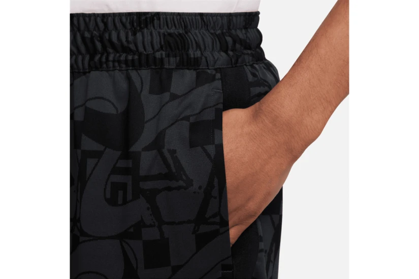 Nike Giannis DNA Dri-FIT Ανδρική Μπασκετική Βερμούδα Ανθρακί, Μαύρο