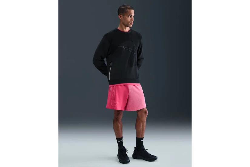 Nike Giannis Standard Issue Ανδρική Μακρυμάνικη Μπλούζα Μαύρη