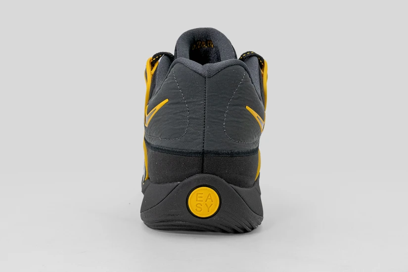 Nike KD18 Ανδρικά Μπασκετικά Παπούτσια Μαύρα, Κίτρινα, Γκρι Σκούρο