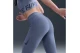 Nike Pro Mid-Rise Dri-FIT Γυναικείο Μακρύ Κολάν Μωβ