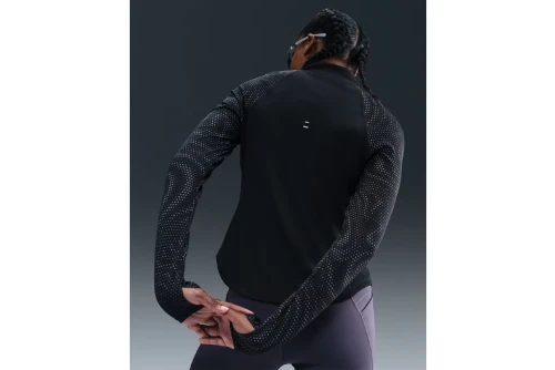 Nike Tempo Flash Dri-Fit Μπλούζα Με Φερμουάρ Γυναικεία (HV2996 010)