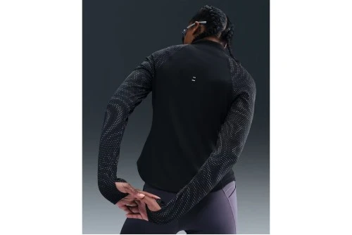Nike Tempo Flash Dri-Fit Μπλούζα Με Φερμουάρ Γυναικεία (HV2996 010)