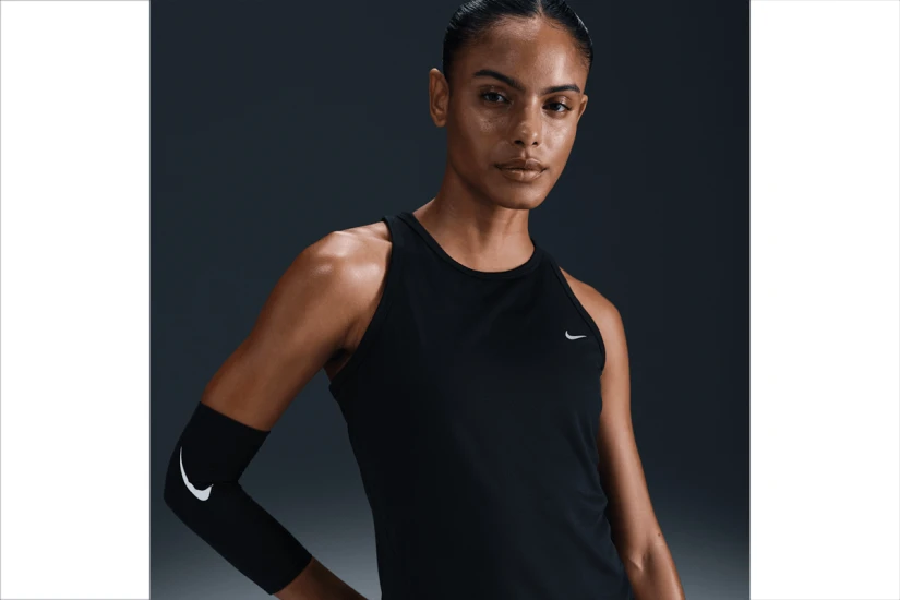 Nike Tempo Dri-Fit Γυναικεία Αμάνικη Μπλούζα Μαύρη