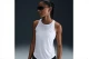 Nike Tempo Dri-Fit Γυναικεία Αμάνικη Μπλούζα Λευκή