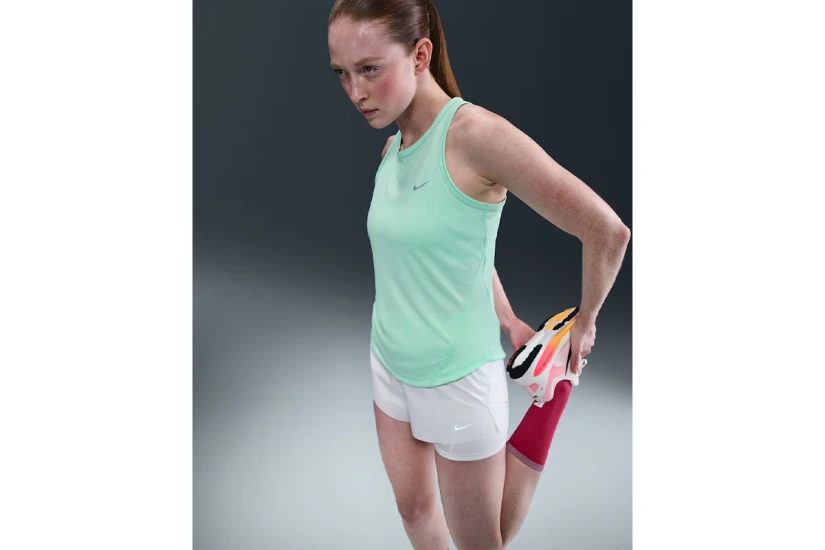 Nike Tempo Dri-Fit Γυναικεία Αμάνικη Μπλούζα Τυρκουάζ
