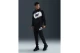 Nike Therma-Fit Fleece Ανδρικό Παντελόνι Φόρμας Μαύρο, Λευκό