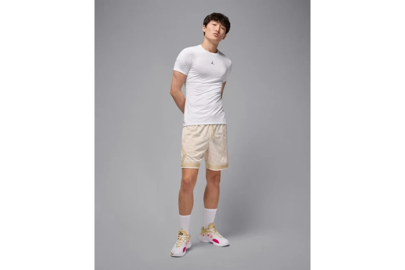 Jordan Sport Dri-FIT Base Layer Ανδρικό Κοντομάνικο T-Shirt Λευκό