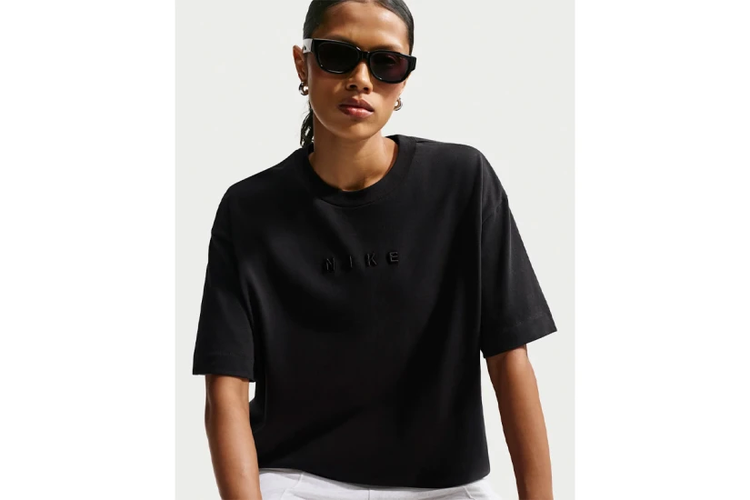 Nike Sportswear Oversized Γυναικείο Κοντομάνικο T-Shirt Μαύρο