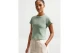 Nike Sportswear Tight Ribbed Γυναικείο Κοντομάνικο T-Shirt Φυστικί