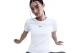Nike Sportswear Tight Ribbed Γυναικείο Κοντομάνικο T-Shirt Λευκό