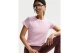Nike Sportswear Tight Ribbed Γυναικείο Κοντομάνικο T-Shirt Ροζ