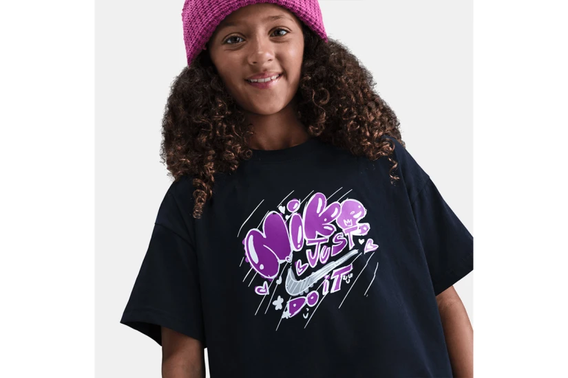 Nike Sportswear Παιδικό Κοντομάνικο T-Shirt Μαύρο