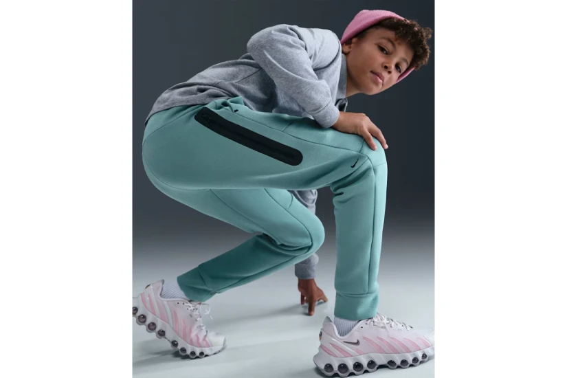 Nike Sportswear Tech Fleece Παιδικό Παντελόνι Φόρμας Βεραμάν