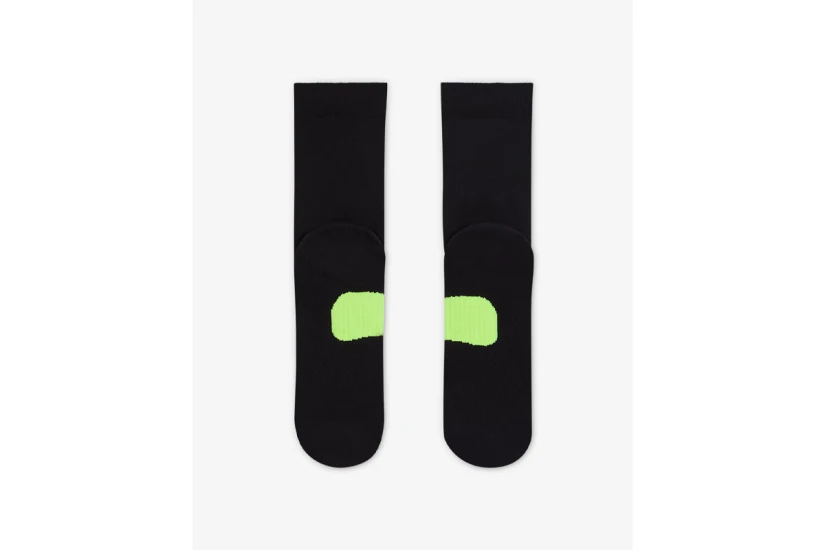 Nike Running Dri-FIT Ψηλές Κάλτσες Μαύρες 1 Ζευγάρι