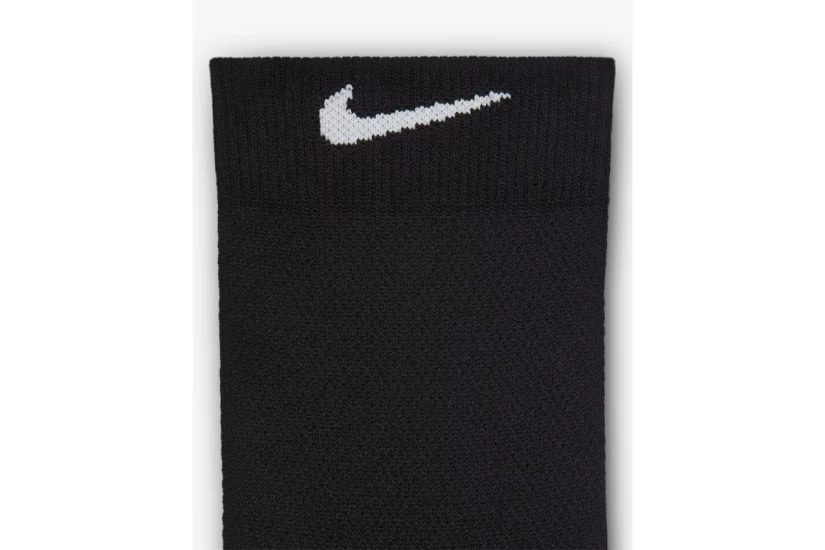 Nike Running Dri-FIT Ψηλές Κάλτσες Μαύρες 1 Ζευγάρι