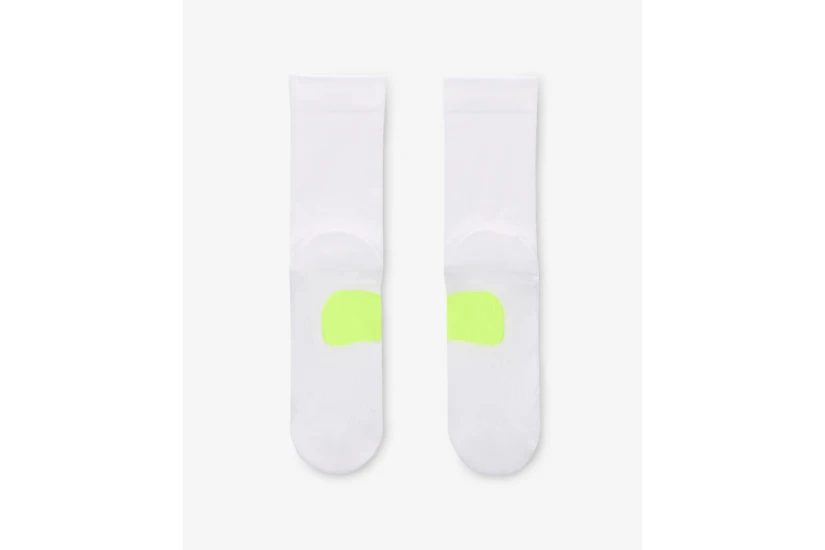 Nike Dri-FIT Running Ψηλές Κάλτσες Λευκές 1 Ζευγάρι