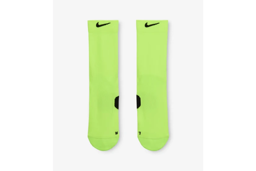 Nike Running Ψηλές Κάλτσες Κίτρινο Φλούο 1 Ζευγάρι