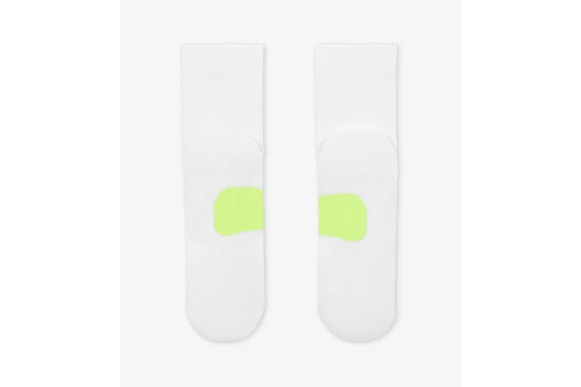 Nike Running Midweight Dri-FIT Ψηλές Κάλτσες Λευκές 1 Ζευγάρι
