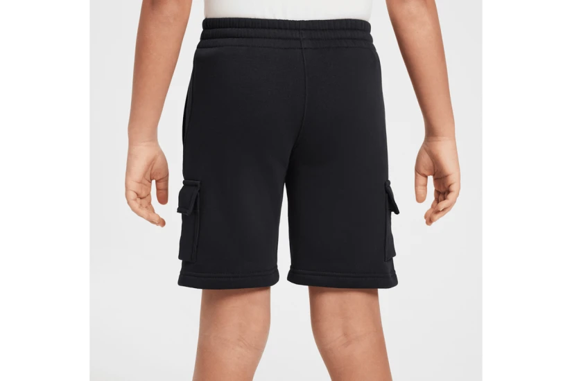 Nike Sportswear Fleece Παιδική Αθλητική Βερμούδα Μαύρη